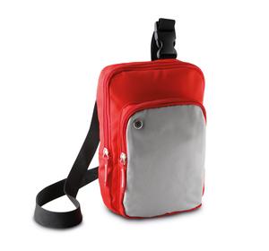 Kimood KI0301 - SMALL SHOULDER BAG Red/Light Grey