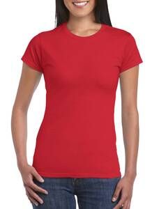 Gildan GI6400L - Softstyle Ladies' T-Shirt Red