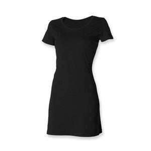 Skinnifit SK257 - T-shirt dress Black