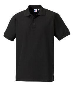 Russell RU577M - Men's Ultimate Cotton Polo Black