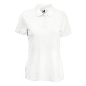 Fruit of the Loom SC63212 - Ladyfit 65/35 Polo (63-212-0) White