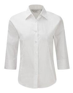Russell Collection RU946F - Ladies 3/4 Sleeve Fitted Shirt