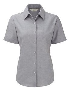 Russell Collection RU933F - Ladies Short Sleeve Easy Care Oxford Shirt