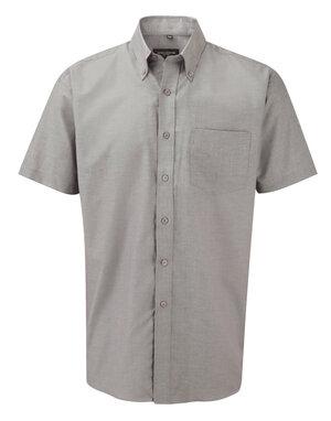 Russell Collection RU933M - Mens Short Sleeve Easy Care Oxford Shirt