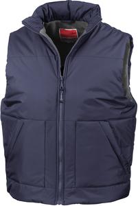 Result R44 - FLEECE LINED BODYWARMER Navy