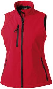 Russell RU141F - Ladies Softshell Bodywarmer Classic Red