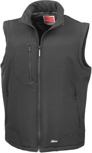 Result R123 - Softshell Bodywarmer Black/Black