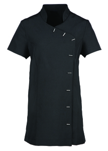 Premier PR682 - Ladies Orchid Short Sleeve Tunic Black