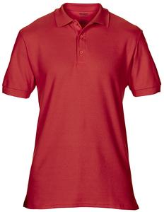 Gildan GD042 - Premium cotton double piqué sport shirt Red