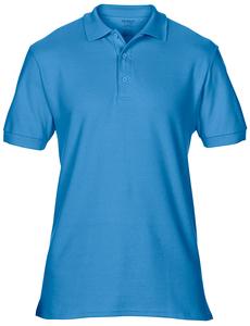Gildan GD042 - Premium cotton double piqué sport shirt Sapphire