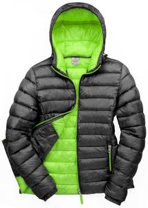 Result Urban Outdoor R194F - Women's Urban snowbird hooded jacket Black/ Lime