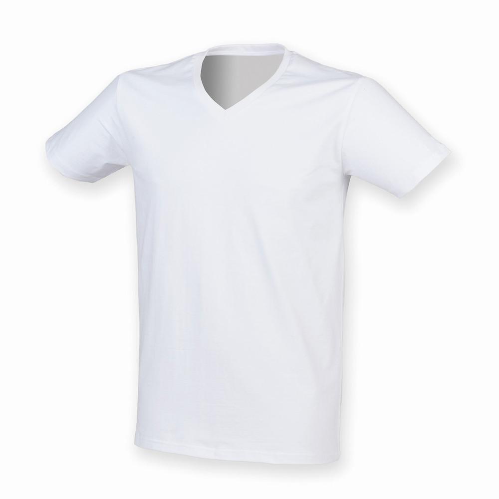 Skinnifit SFM122 - MEN'S STRETCH V-NECK T SHIRT