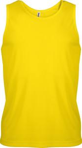 ProAct PA441 - Men's Sports Vest True Yellow