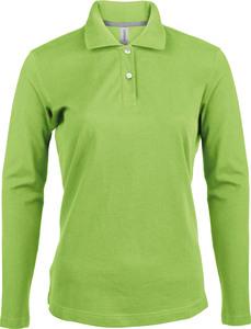 Kariban K244 - LADIES LONG SLEEVE PIQUE POLO SHIRT