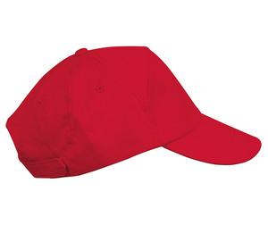 K-up KP013 - BAHIA - 7 PANEL CAP Red