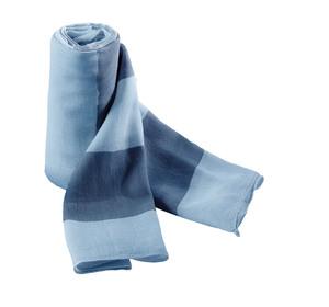 K-up KP067 - CHECHE SCARF Ice Blue / Denim