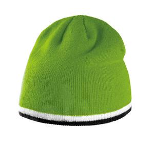 K-up KP515 - BEANIE HAT WITH BI-COLOUR BOTTOM BAND