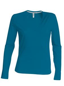 Kariban K382 - LADIES LONG SLEEVE V-NECK T-SHIRT