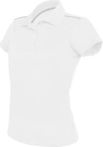 ProAct PA481 - LADIES' SHORT SLEEVE POLO SHIRT White