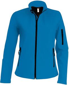 Kariban K400 - LADIES' SOFTSHELL JACKET Aqua Blue