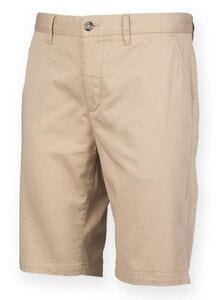 Front Row FR605 - Stretch Chino Shorts Stone