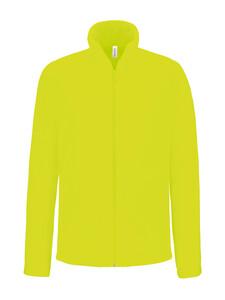 Kariban K911 - FALCO - ZIP THROUGH MICRO FLEECE JACKET Fluorescent Yellow