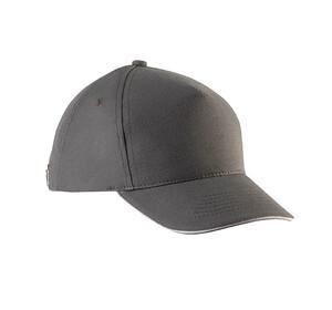 K-up KP148 - KIDS CAP WITH CONTRASTING SANDWICH VISOR - 5 PANELS