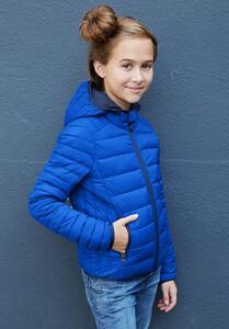 Kariban K6112 - Kids' lightweight hooded down jacket Light Royal Blue