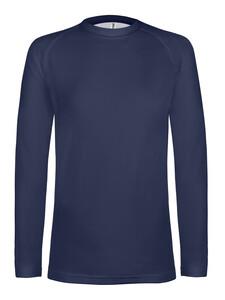 ProAct PA006 - KIDS' LONG SLEEVE SKIN TIGHT "QUICK DRY" T-SHIRT Sporty Navy