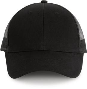 K-up KP158 - Trucker cap - 6 panels Black / Black