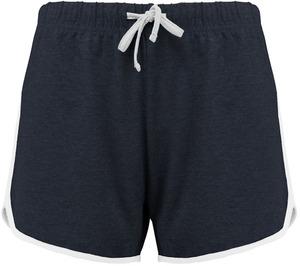 Proact PA1021 - Ladies' sports shorts Navy / White