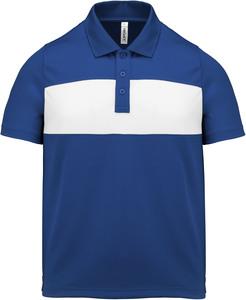Proact PA494 - Kids' short-sleeved polo-shirt Sporty Royal Blue / White