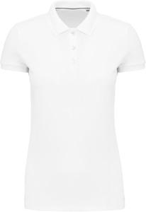 Kariban K2001 - Ladies' Supima® short sleeve polo shirt White