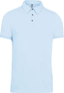 Kariban K262 - Men's short sleeved jersey polo shirt Sky Blue