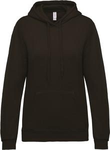 Kariban K473 - Ladies’ hooded sweatshirt Dark Grey