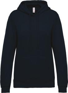 Kariban K473 - Ladies’ hooded sweatshirt Navy