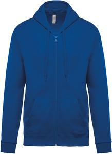 Kariban K479 - Full zip hoodedsweatshirt Light Royal Blue