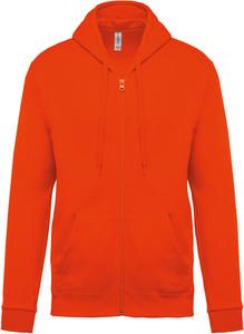 Kariban K479 - Full zip hoodedsweatshirt Orange