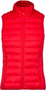 Kariban K6114 - Ladies' lightweight sleeveless down jacket Red
