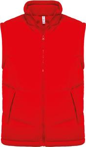 Kariban K6118 - Fleece lined bodywarmer Red