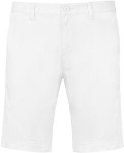 Kariban K750 - Men's chino Bermuda shorts White