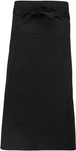 Kariban K8004 - Polycotton extra-long apron Black