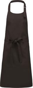 Kariban K895 - Cotton apron without pocket Chocolate