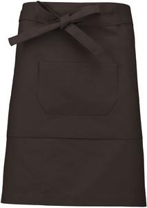 Kariban K898 - Cotton Mid-length apron Chocolate