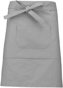 Kariban K898 - Cotton Mid-length apron Light Grey