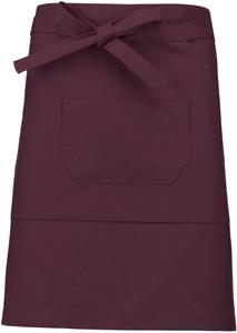 Kariban K899 - Polycotton mid-length apron Wine