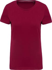 Kariban KV2107 - Ladies' vintage short sleeve t-shirt Vintage Dark Red