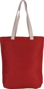 Kimood KI0229 - Juco shopper bag Crimson Red