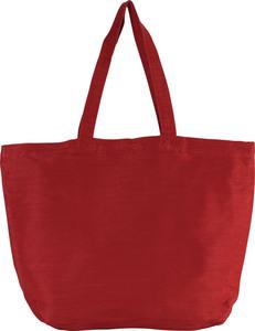 Kimood KI0231 - Large lined juco bag Washed Crimson Red