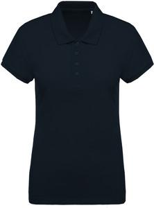Kariban K210 - Ladies’ organic piqué short-sleeved polo shirt Navy